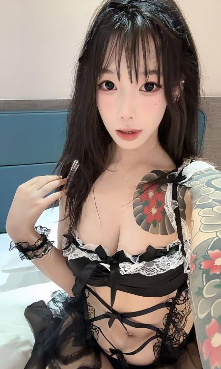 蜀山美乳纹身妹艳芳-51花探