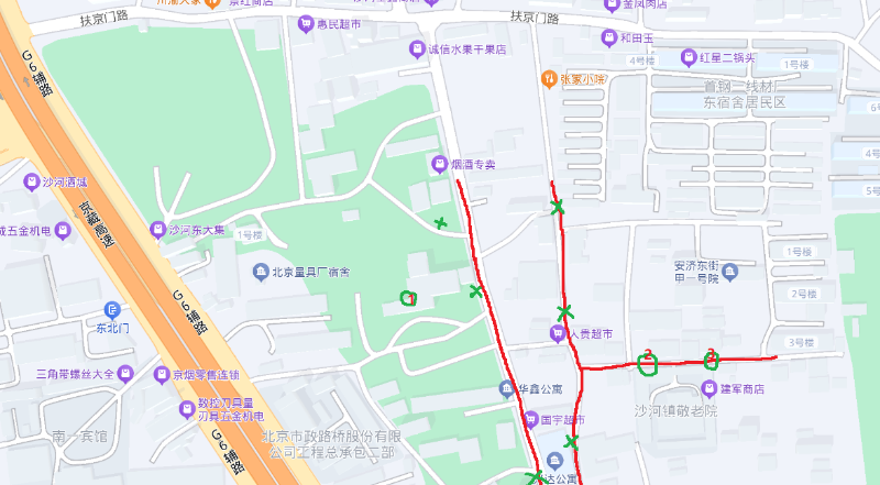 沙河清真寺扫街-51