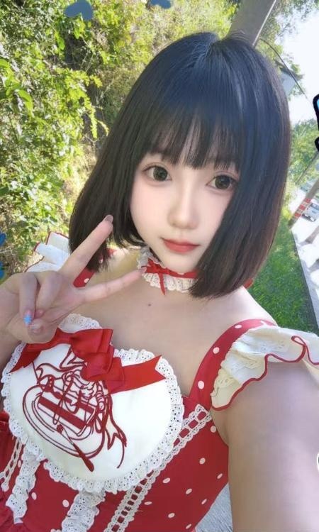甜美短发大胸小姐姐-51